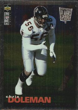 1995 Collector's Choice - Platinum Player's Club #188 Chris Doleman Front