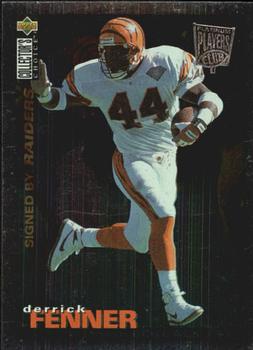 1995 Collector's Choice - Platinum Player's Club #252 Derrick Fenner Front