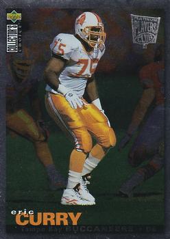 1995 Collector's Choice - Platinum Player's Club #270 Eric Curry Front