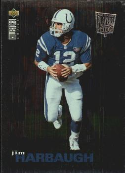 1995 Collector's Choice - Platinum Player's Club #276 Jim Harbaugh Front