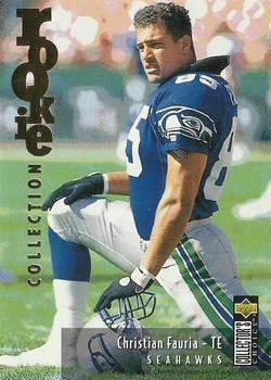 1995 Collector's Choice Update - Gold #U56 Christian Fauria Front