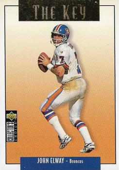 1995 Collector's Choice Update - Gold #U67 John Elway Front