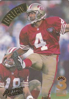 1994 Action Packed #165 Doug Brien Front