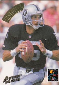 1994 Action Packed #182 Jeff Hostetler Front