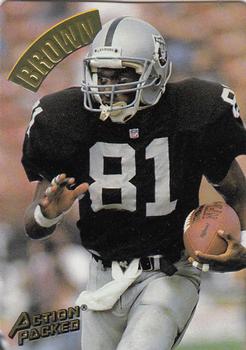 1994 Action Packed #58 Tim Brown Front