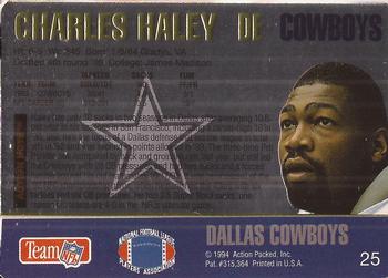 1994 Action Packed #25 Charles Haley Back