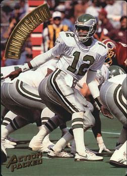 1994 Action Packed #85 Randall Cunningham Front