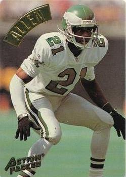 1994 Action Packed #87 Eric Allen Front