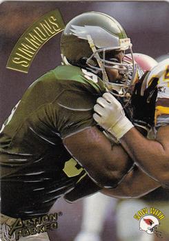 1994 Action Packed #88 Clyde Simmons Front
