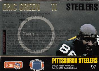 1994 Action Packed #97 Eric Green Back