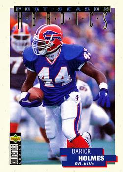 1995 Collector's Choice Update - Post-Season Heroics Gold #8 Darick Holmes Front