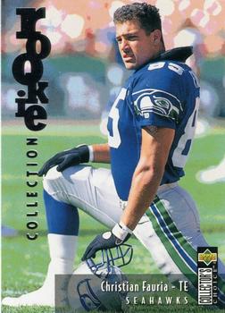 1995 Collector's Choice Update - Silver #U56 Christian Fauria Front