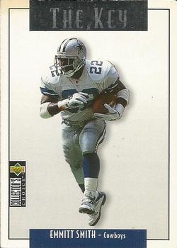 1995 Collector's Choice Update - Silver #U61 Emmitt Smith Front