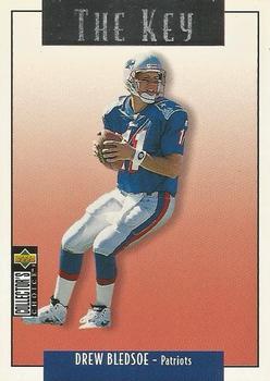 1995 Collector's Choice Update - Silver #U69 Drew Bledsoe Front