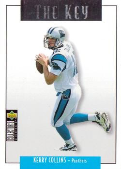 1995 Collector's Choice Update - Silver #U87 Kerry Collins Front