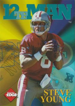 1995 Collector's Edge - 12th Man Exchange #5 Steve Young Front