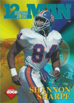 1995 Collector's Edge - 12th Man Exchange #20 Shannon Sharpe Front