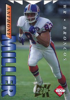 1995 Collector's Edge - 22K Gold Die Cuts #62 Anthony Miller Front