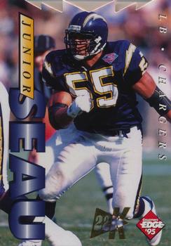 1995 Collector's Edge - 22K Gold Die Cuts #174 Junior Seau Front