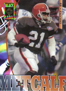 1995 Collector's Edge - Black Label #12 Eric Metcalf Front