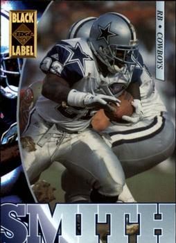 1995 Collector's Edge - Black Label #56 Emmitt Smith Front
