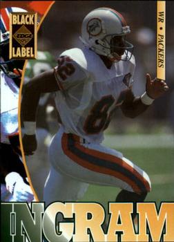 1995 Collector's Edge - Black Label #72 Mark Ingram Front