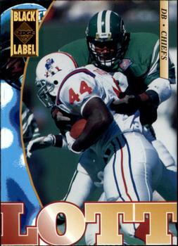 1995 Collector's Edge - Black Label #94 Ronnie Lott Front