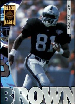 1995 Collector's Edge - Black Label #97 Tim Brown Front