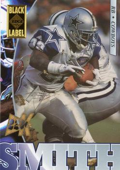 1995 Collector's Edge - Black Label 22K Gold #56 Emmitt Smith Front