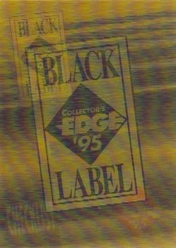 1995 Collector's Edge - Black Label Quantum Motion #13 Checklist Front