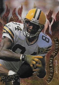 1994 Action Packed - 24K Gold #G22 Sterling Sharpe Front