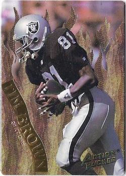 1994 Action Packed - 24K Gold #G26 Tim Brown Front