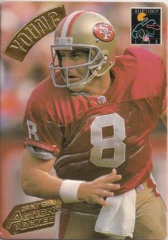 1994 Action Packed - 24K Gold #G54 Steve Young Front