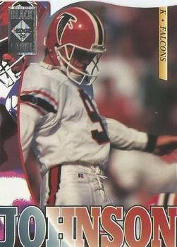 1995 Collector's Edge - Black Label Silver Die Cuts #10 Norm Johnson Front
