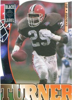 1995 Collector's Edge - Black Label Silver Die Cuts #48 Eric Turner Front