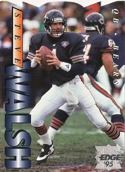 1995 Collector's Edge - Die Cuts #35 Steve Walsh Front