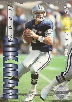 1995 Collector's Edge - Die Cuts #50 Troy Aikman Front
