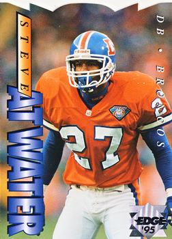 1995 Collector's Edge - Die Cuts #58 Steve Atwater Front