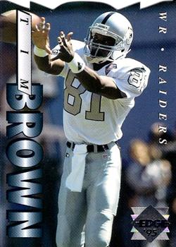 1995 Collector's Edge - Die Cuts #97 Tim Brown Front