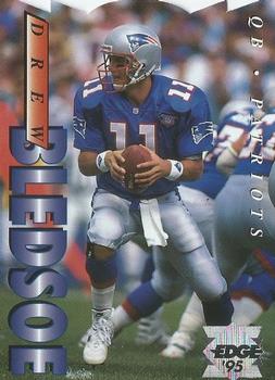 1995 Collector's Edge - Die Cuts #129 Drew Bledsoe Front