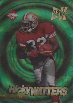 1995 Collector's Edge - EdgeTech 22K Gold #11 Ricky Watters Front