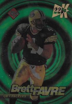 1995 Collector's Edge - EdgeTech 22K Gold #21 Brett Favre Front