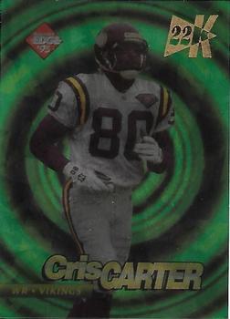 1995 Collector's Edge - EdgeTech 22K Gold #26 Cris Carter Front