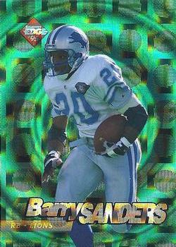 1995 Collector's Edge - EdgeTech Circular Prisms #23 Barry Sanders Front