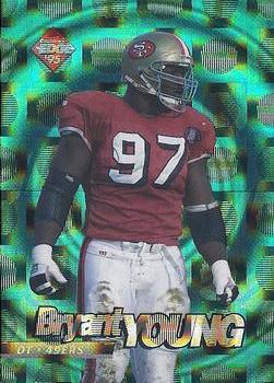 1995 Collector's Edge - EdgeTech Circular Prisms #31 Bryant Young Front