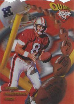 1995 Collector's Edge - EdgeTech Quantum Motion Die Cuts #2 Steve Young Front