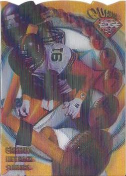 1995 Collector's Edge - EdgeTech Quantum Motion Die Cuts #10 Kevin Greene Front
