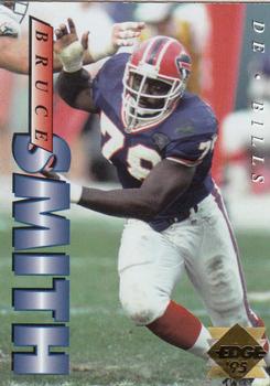 1995 Collector's Edge - Gold Logo #22 Bruce Smith Front