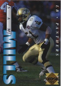 1995 Collector's Edge - Gold Logo #28 Sam Mills Front