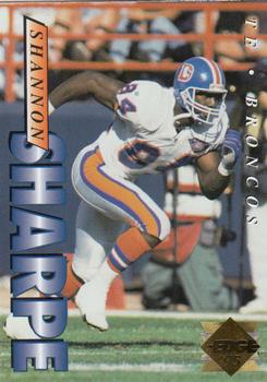 1995 Collector's Edge - Gold Logo #64 Shannon Sharpe Front